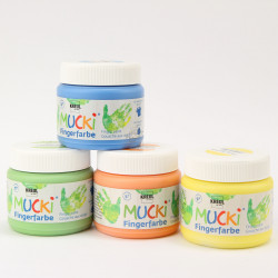 Mucki colori per le dita 150ml