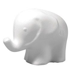 Elefante di polistirolo